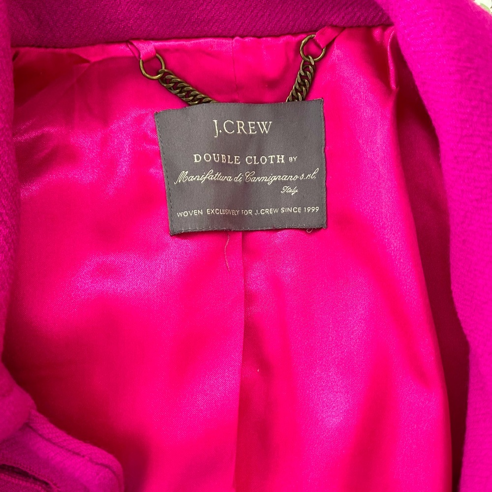 J.CREW classic lady day coat in Italian double-cloth wool with Thinsulate.
